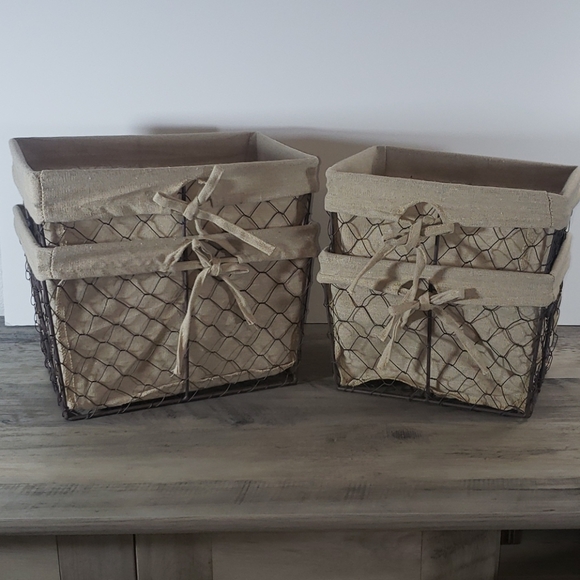 Other - 4- Lined Baskets